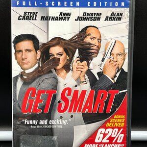 Get Smart (Single-Disc Full Screen Edition)-DVD-VERY GOOD